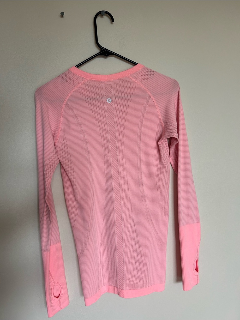 Lululemon Light Pink Athletic Long Sleeve - Picture 2 of 3